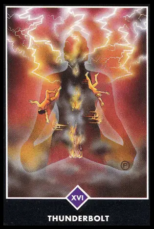 16. 雷電/奧修禪塔羅 Osho Zen Tarot