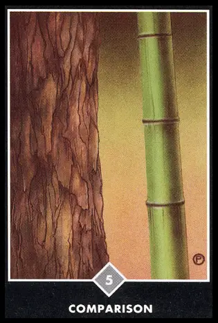 雲之五：比較／奧修禪卡 Osho Zen Tarot
