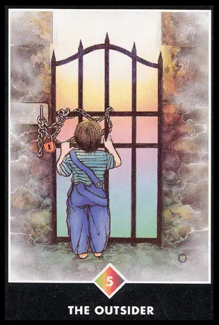 彩虹之五:局外人/奧修禪卡 Osho Zen Tarot