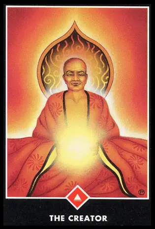 火之王-創造者／奧修禪塔羅 Osho Zen Tarot