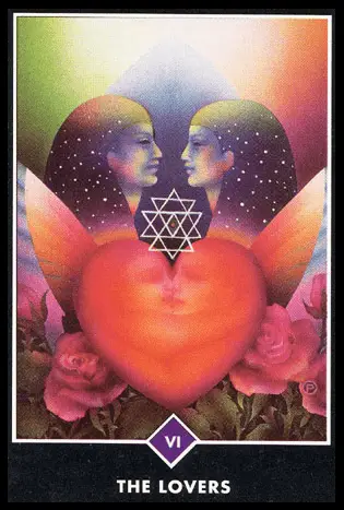 06. 愛人/奧修禪塔羅 Osho Zen Tarot