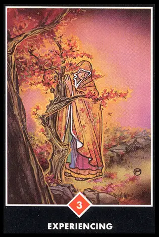 火之三－正在經驗／奧修禪塔羅 Osho Zen Tarot