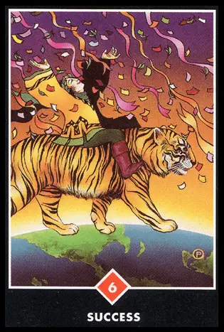 火之六－成功／奧修禪塔羅 Osho Zen Tarot
