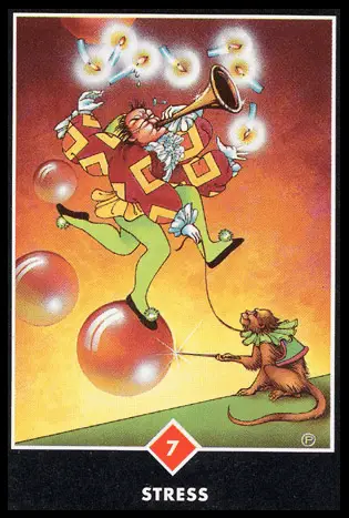 火之七－壓力／奧修禪塔羅 Osho Zen Tarot