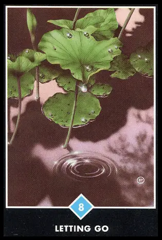 水之八－放手／奧修禪塔羅 Osho Zen Tarot