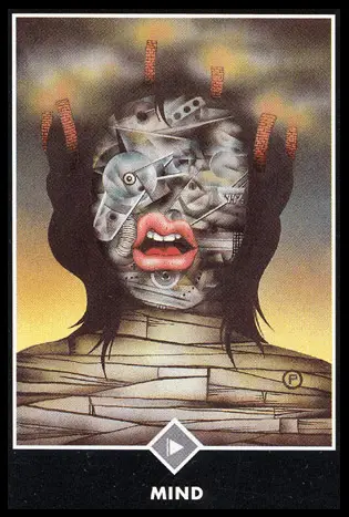雲之小兵-頭腦/奧修禪塔羅 Osho Zen Tarot