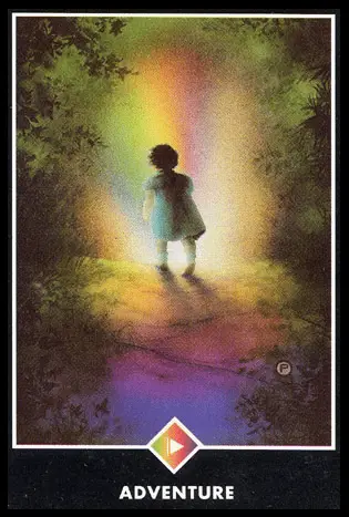 彩虹小兵-冒險/奧修禪塔羅 Osho Zen Tarot