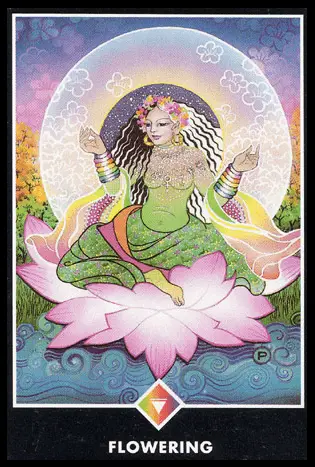 彩虹之后－開花／奧修禪塔羅 Osho Zen Tarot