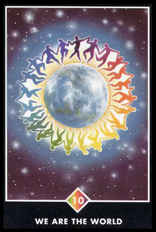 彩虹之十：四海一家／奧修禪卡 Osho Zen Tarot