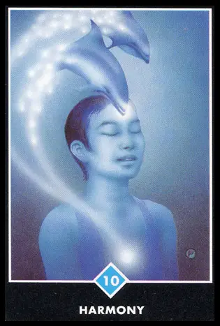 水之十：和諧／奧修禪卡 Osho Zen Tarot