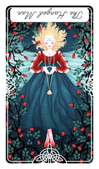 吊人:睡美人|Tarot of the Divine 神聖塔羅