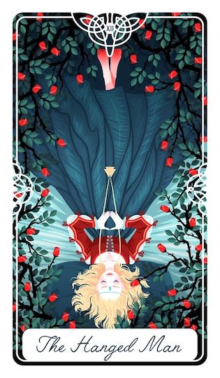 吊人:睡美人|Tarot of the Divine 神聖塔羅