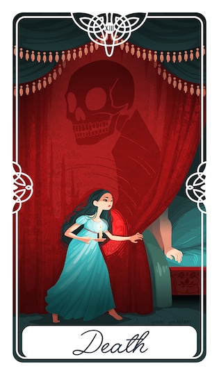 死神:白熊王瓦里門 Valemon|Tarot of the Divine 神聖塔羅