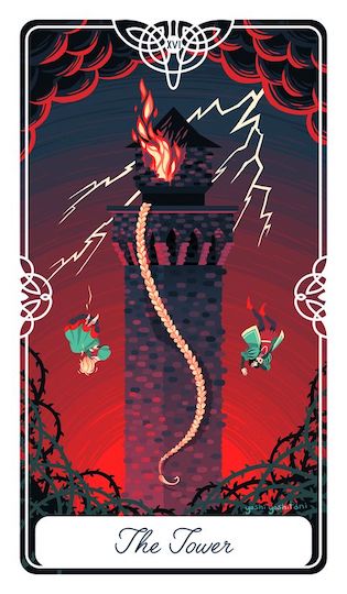高塔:長髮公主|Tarot of the Divine 神聖塔羅