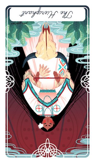教皇:白水牛少女|Tarot of the Divine 神聖塔羅