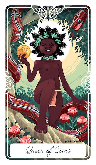 錢幣女王：女神瓦拉穆朗貢朱｜Tarot of the Divine 神聖塔羅
